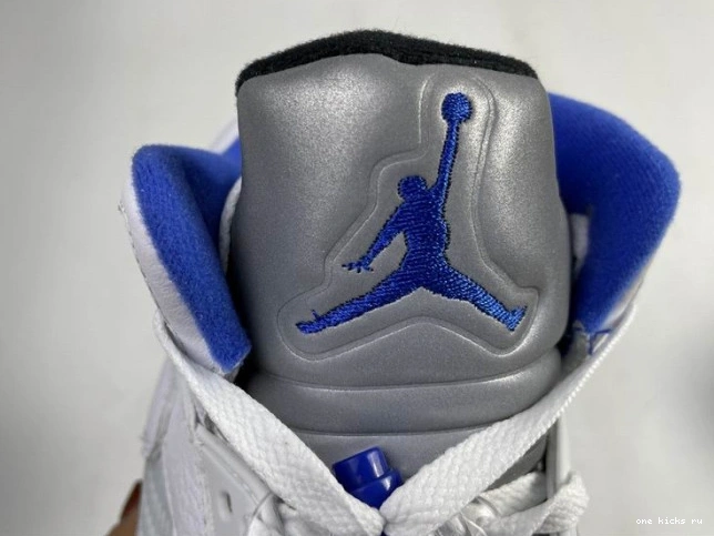 Chep Onekick DD0587-140 Stealth Jordan Air 5 (2021) White Retro 0714